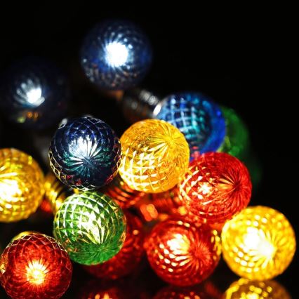 Guirnalda LED de Navidad 20xLED/2xAA/blanco cálido 1,8m bombillas