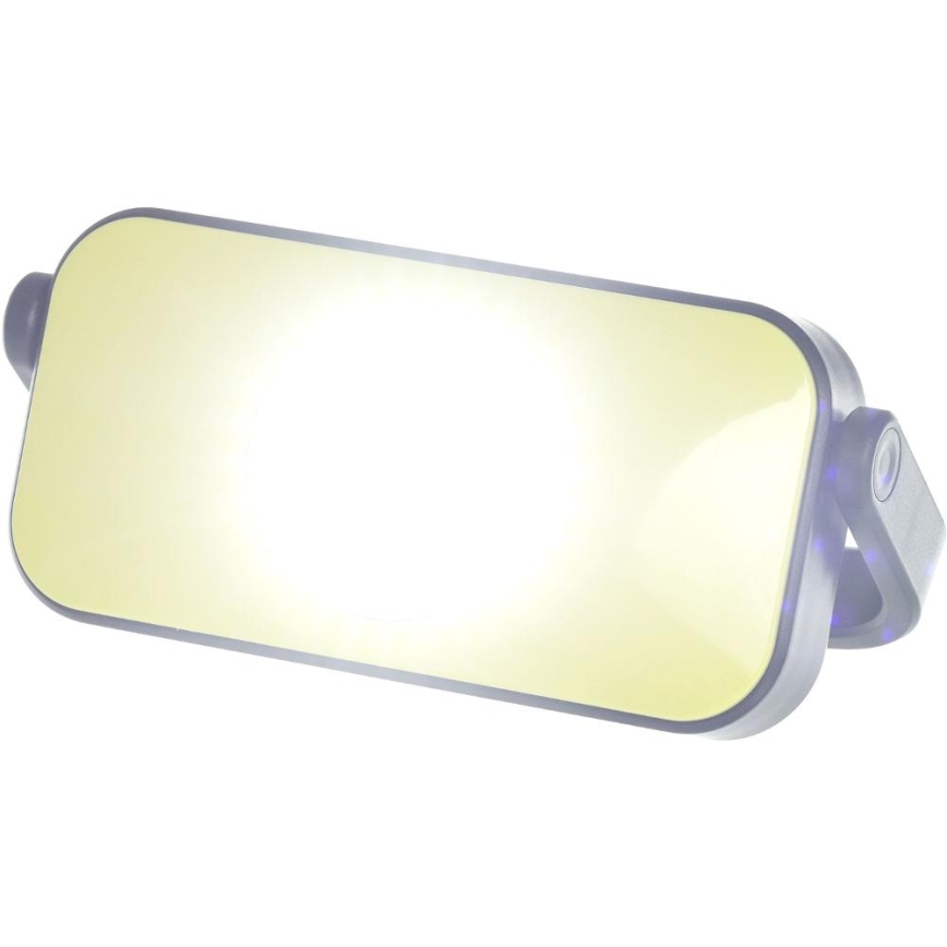 Linterna de trabajo LED con función de power bank LED/4400 mAh IP44 amarillo/negro