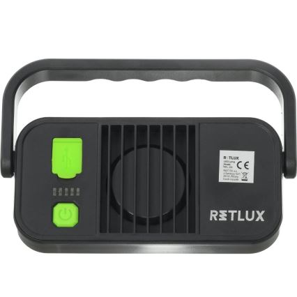 Linterna de trabajo LED con función de power bank LED/4400 mAh IP44 amarillo/negro