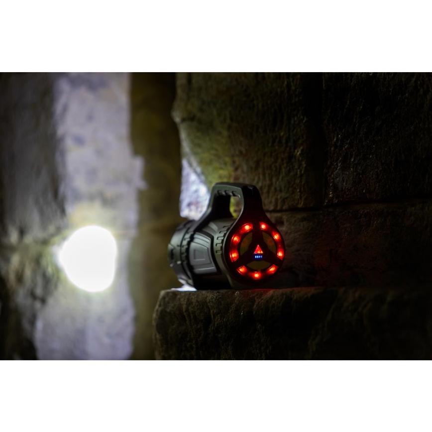 Lámpara recargable LED regulable para exterior con función de banco de energía LED/21W/4400 mAh IP44