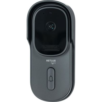 Vídeo timbre con sensor de movimiento 5MPx 1440p 5200 mAh Wi-Fi IP65 antracita