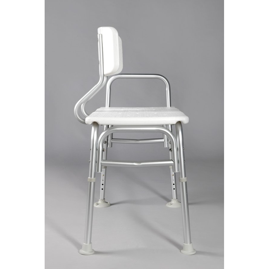Ridder - Asiento para bañera con asa 70 x 63 cm blanco