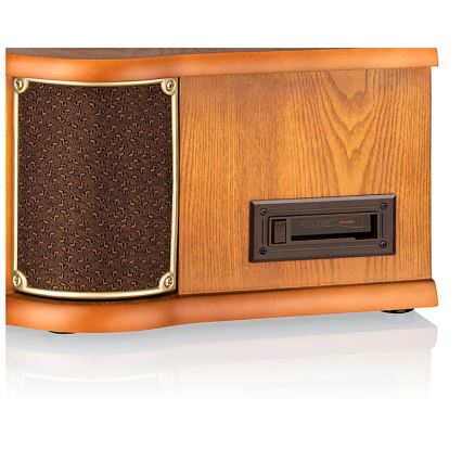 Roadstar HIF-1993D+BT- Hi-Fi con DAB/DAB+, giradiscos, CD y reproductor de casetes 80W/230V + mando a distancia