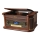 Roadstar HIF-1996D+BT - Sistema Hi-Fi con tocadiscos, radio, reproductor de CD y casete 40W/230V + mando a distancia