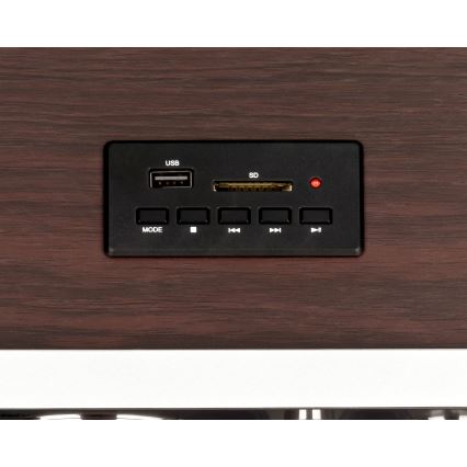Roadstar HRA-1345NUS/WD - Radio FM de 16 W/230 V