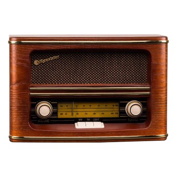 Roadstar HRA-1500/N - Radio FM/AM 24W/230V/6xLR14
