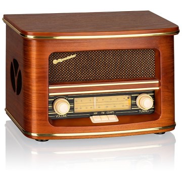 Roadstar HRA-1500UEMP - Radio con CD y USB, 32 W/230 V + mando a distancia