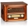 Roadstar HRA-1500UEMP - Radio con CD y USB, 32 W/230 V + mando a distancia