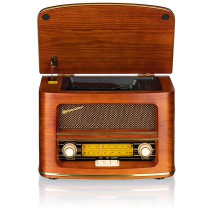 Roadstar HRA-1500UEMP - Radio con CD y USB, 32 W/230 V + mando a distancia