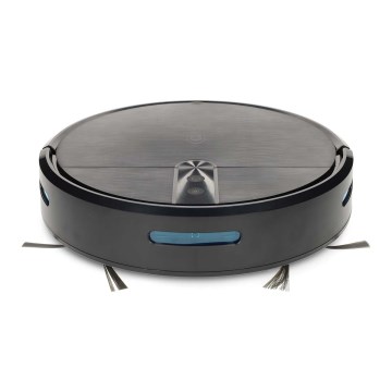 Robot aspirador y fregador inteligente SmartLife 2600 mAh Wi-Fi Tuya negro + control remoto