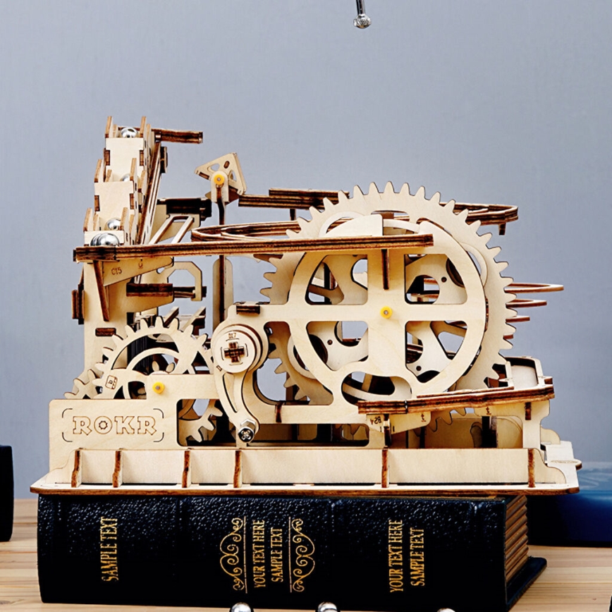 RoboTime - 3D puzzle de pista de canicas Espiral