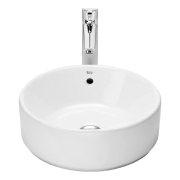 Roca A3270MJ000 - Lavabo sobre encimera GAP Ø 39 cm cerámica/blanco