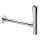 Roca A506403110 - Sifón redondo para lavabo ROCA, acabado en cromo brillante