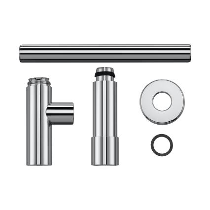 Roca A506403110 - Sifón redondo para lavabo ROCA, acabado en cromo brillante