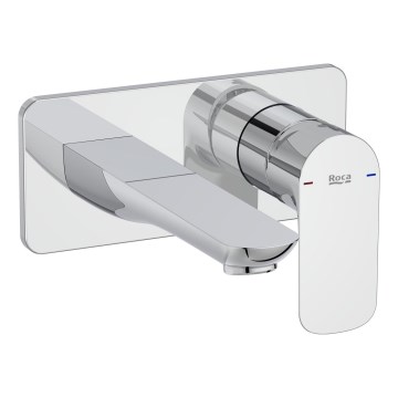 Roca A5A356EC00 - Grifo de bañera para instalación empotrada CALA, acabado cromo brillante