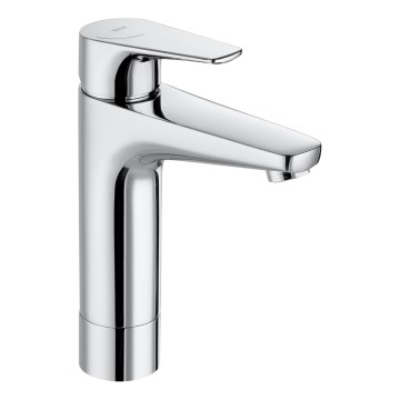 Roca A5A3D90C00 - Grifo de lavabo ATLAS 21,7 cm, cromo brillante
