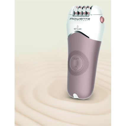 Rowenta - Depiladora WET&DRY 4,5W/5V 600 mAh beige/dorada