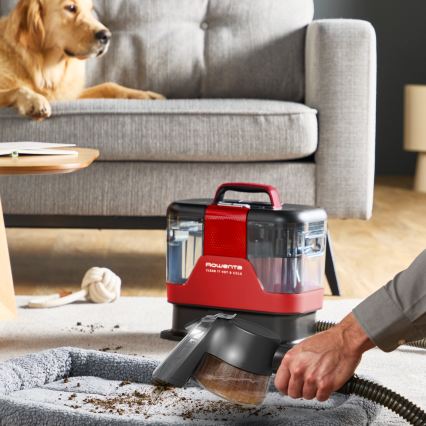 Rowenta - Limpiador de alfombras y tapicerías CLEAN IT HOT & COLD ANIMAL 1150W/230V