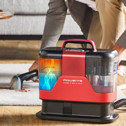 Rowenta - Limpiador de alfombras y tapicerías CLEAN IT HOT & COLD ANIMAL 1150W/230V