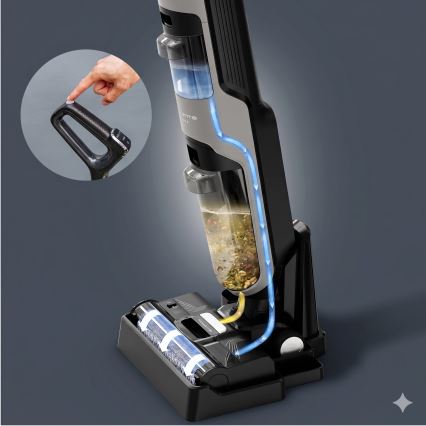 Rowenta - Limpiadora de suelos 2 en 1 X-CLEAN 200W/4400 mAh