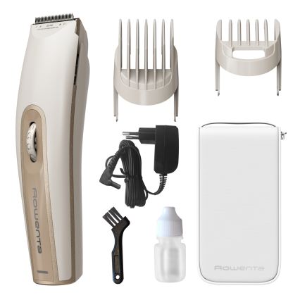 Rowenta - Recortadora NOMAD color crema, 600 mAh