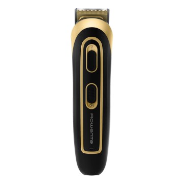 Rowenta - Recortadora TRIM & STYLE 750 mAh negra/dorada