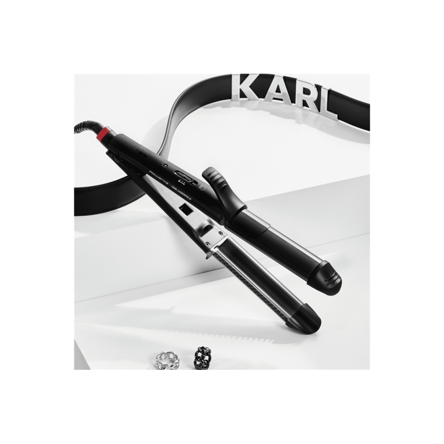 Rowenta - Rizador de cabello KARL LAGERFELD FASHION STYLIST 66W/230V