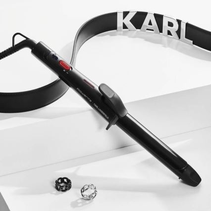 Rowenta - Rizador de pelo KARL LAGERFELD 47W/230V negro