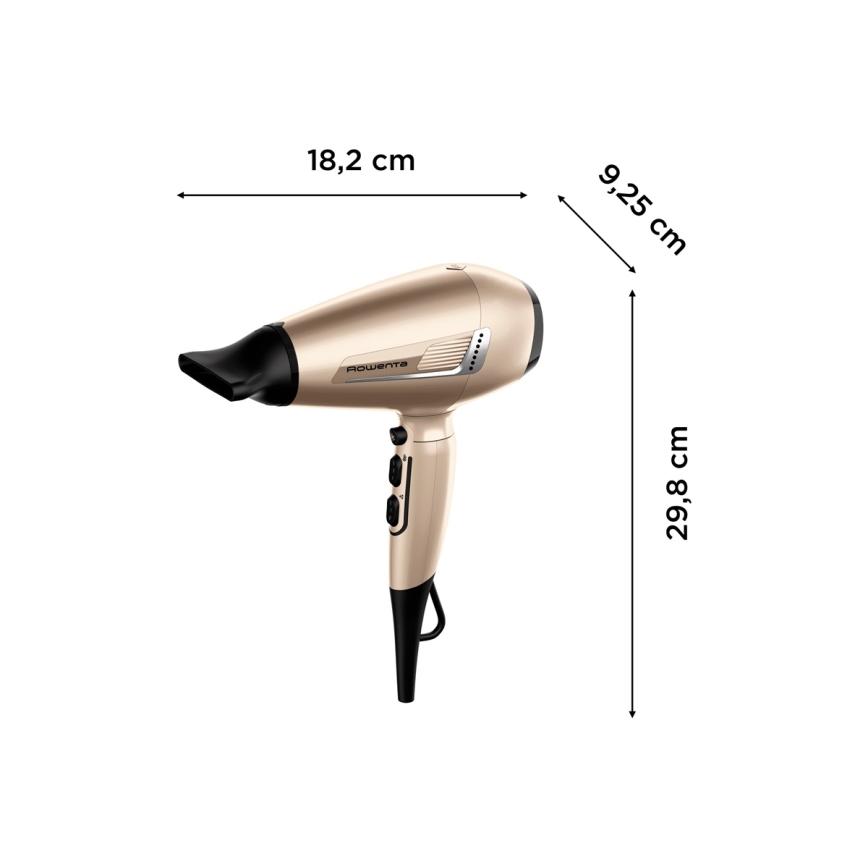 Rowenta - Secador de pelo PRO EXPERT 2200W/230V