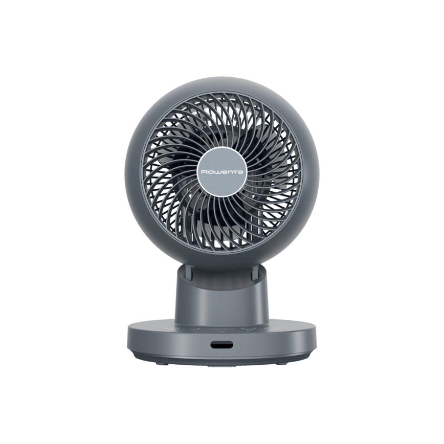Rowenta - Ventilador de mesa TURBO SWIFT COMPACT 230V azul + mando a distancia