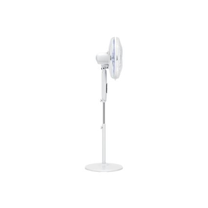 Rowenta - Ventilador de pie TURBO SILENCE 55 W/230 V 147 cm blanco + control remoto