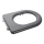 Sapho - Asiento de inodoro SoftClose gris