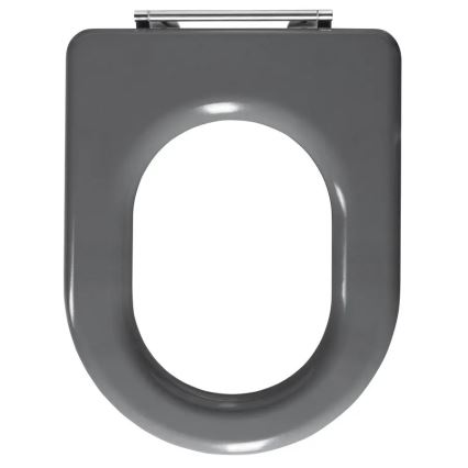 Sapho - Asiento de inodoro SoftClose gris