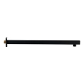 Sapho - Brazo de ducha angular 40 cm mate negro