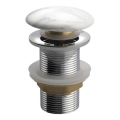 Sapho - Desagüe Click-Clack para lavabo DALMA, Ø 6,7 cm, Carrara