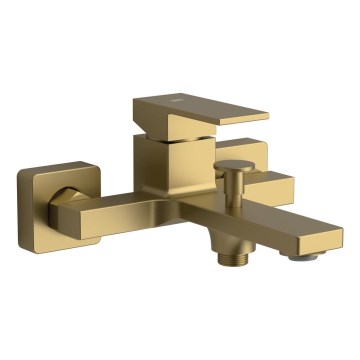 Sapho - Grifo de bañera CUBEMIX oro mate