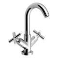 Sapho - Grifo de lavabo AXIA RETRO, acabado en cromo brillante