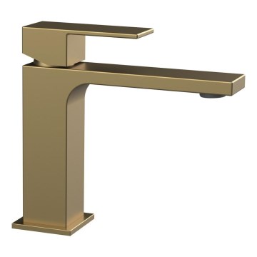Sapho - Grifo de lavabo CUBEMIX 15 cm oro mate