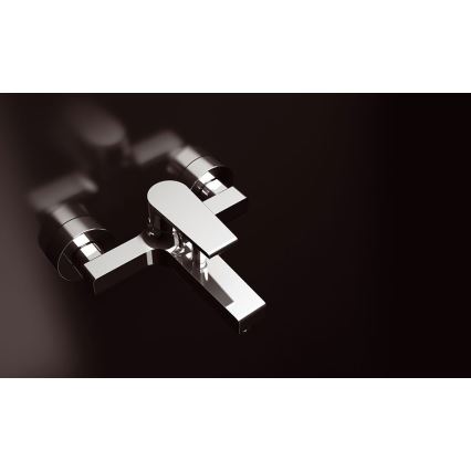 Sapho - Grifo para bañera KAI cromo brillante