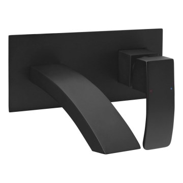 Sapho - Grifo para lavabo GINKO, negro mate
