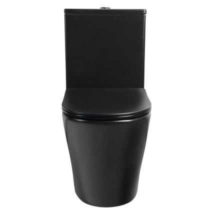 Sapho - inodoro combinado PACO cerámica/negro