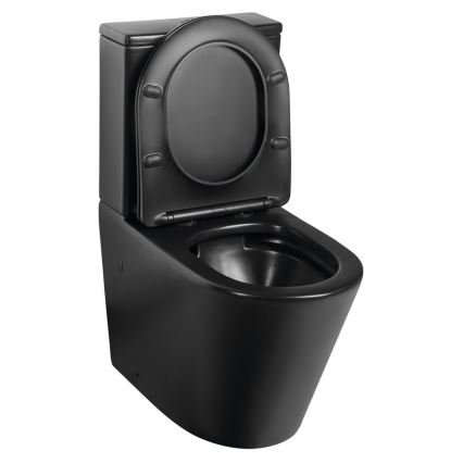 Sapho - inodoro combinado PACO cerámica/negro