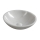 Sapho - Lavabo de encimera BLOK Ø 40 cm mármol/blanco