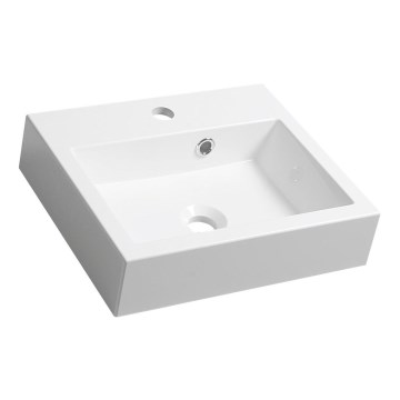 Sapho - Lavabo de encimera ORINOKO 42x36 cm cerámica/blanco