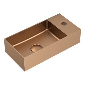 Sapho - Lavabo mural AURUM 36,5x18 cm cobre mate