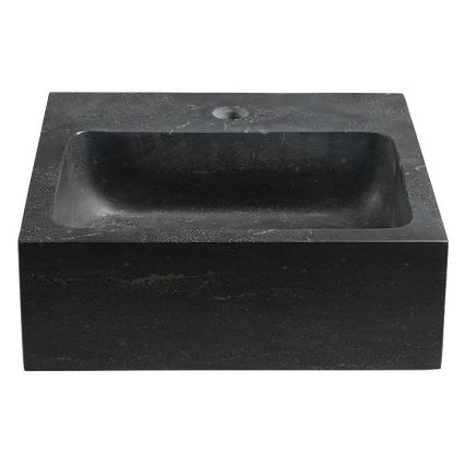 Sapho - Lavabo mural BLOK 30x30 cm antracita