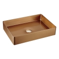 Sapho - Lavabo sobre encimera AURUM 50x35 cm cobre mate