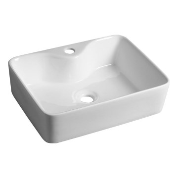 Sapho - Lavabo sobre encimera BALENA 48x37 cm cerámica/blanco