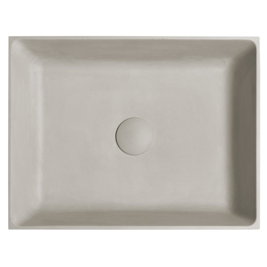 Sapho - Lavabo sobre encimera FORMIGO 47,5 x 36,5 cm hormigón / arena mate