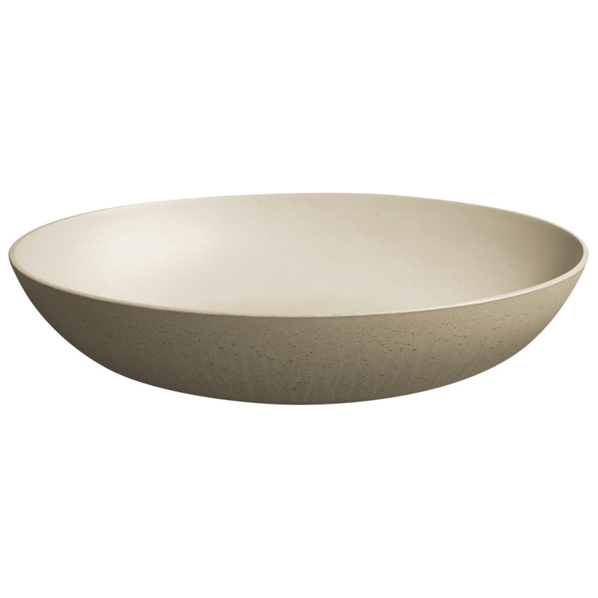 Sapho - Lavabo sobre encimera FORMIGO 60x40 cm hormigón/beige